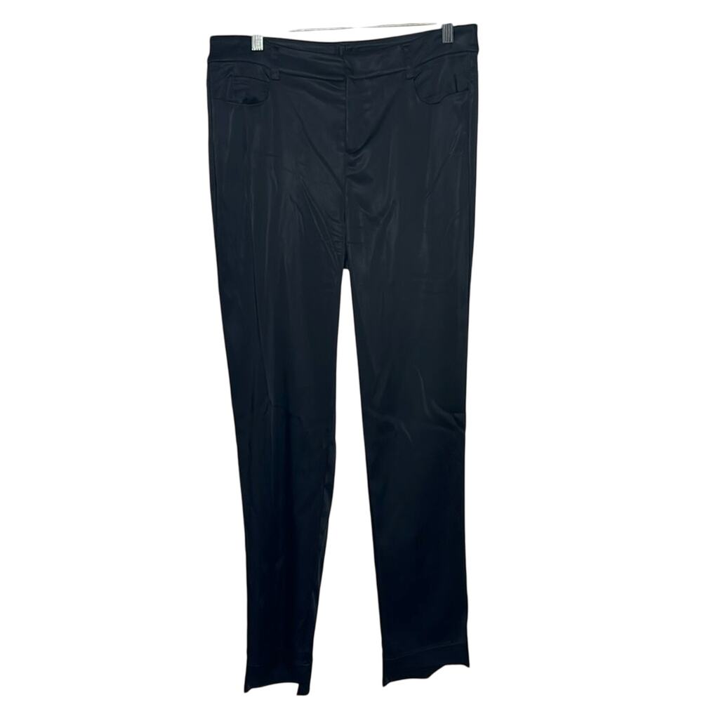 Grayse Black Slim-Fit Pants Women Size 12 | Tailored Trousers for Chic Styling